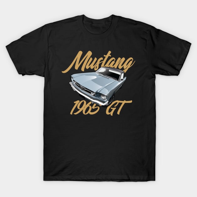 Mustang GT 1965 T-Shirt by El-bullit